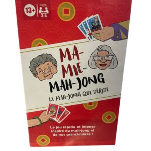 Jeu de société Ma Mie Mah Jong le mah jong qui déride Hasbro 1