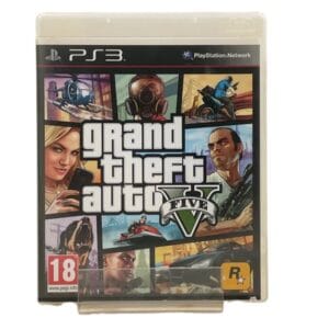 Jeu video Grand Theft Auto five Gta 5 carte sur console PlayStation 3 1 Photoroom
