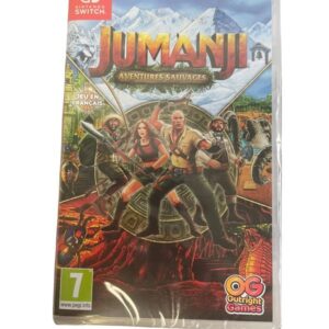 Jeu vidéo Jumanji aventures sauvages sur console Nintendo Switch 1