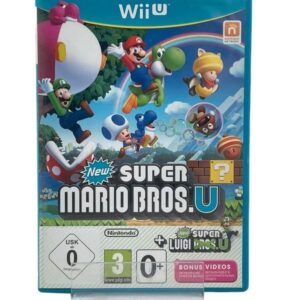 Jeu vidéo New Super Mario Bros U sur console Nintendo Wii U 1