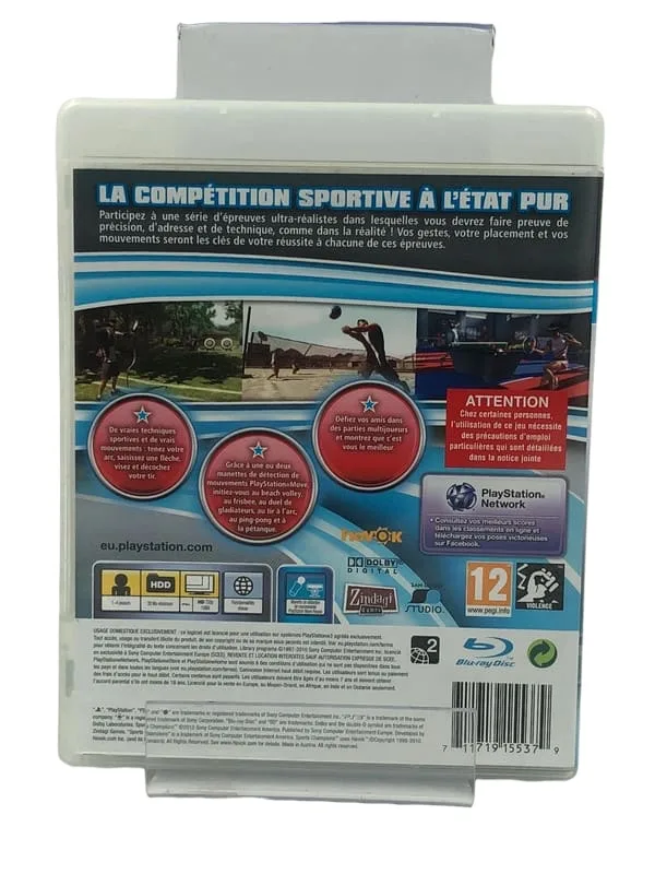 Jeu vidéo Sports Champions sur console Sony PlayStation 3 2 Photoroom