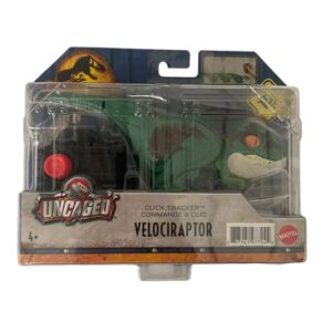 Jurassic World Dominion Uncaged Click Tracker Velociraptor Mattel 1