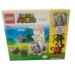 Lego 71420 Super Mario Donkey Kong Expansion Set Rambi The Rhino 1