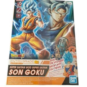 Maquette Dragon Ball Super Entry Grade Super Saiyan God Super Saiyan Son Goku Bandai 1