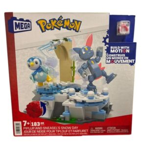 Mega Construx Pokémon Jour de neige pour Tiplouf et Farfuret 183 pièces Mattel 1