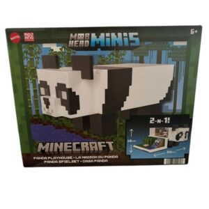 Minecraft Mob Head Minis la maison du Panda Mattel 1