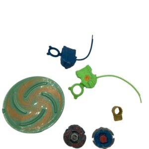 Mini arène + 2 lanceurs + 2 toupies Beyblade Hasbro 1 Photoroom