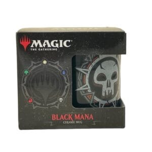 Mug : Tasse Magic The Gathering Black Mana 1 Photoroom