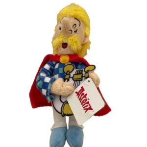 Peluche Astérix et Obelix Assurancetourix 20 cm 1 Photoroom