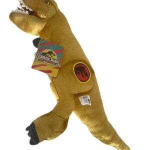 Peluche Jurassic Park 30 eme anniversaire T Rex Gold 30 cm 1