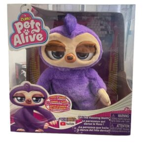 Peluche à fonction Zuru Pets Alive le paresseux qui danse le floss 1