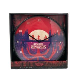 Pendule murale : horloge Netflix Stranger Things 25 cm de diamètre 1 Photoroom