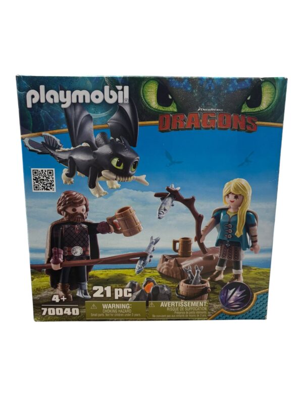 Playmobil Dragons Harold Astrid - 1