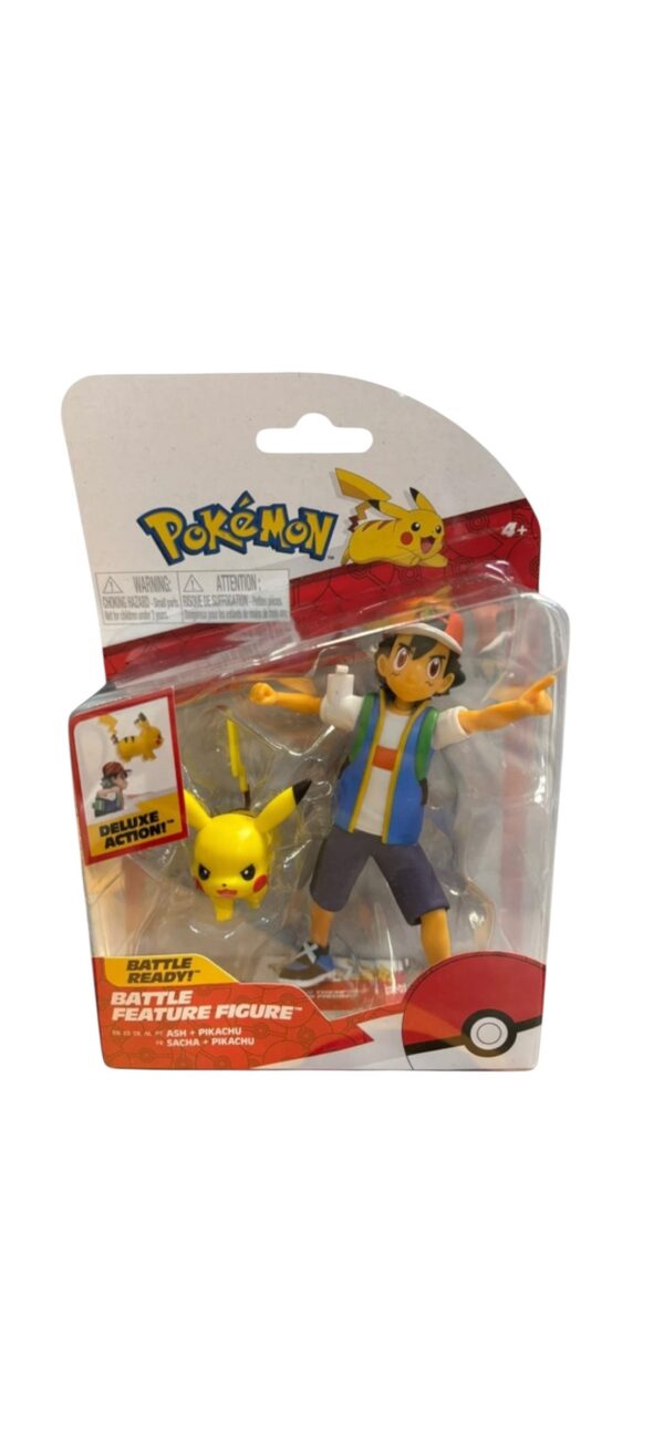 Figurine Sacha Pikachu - 1
