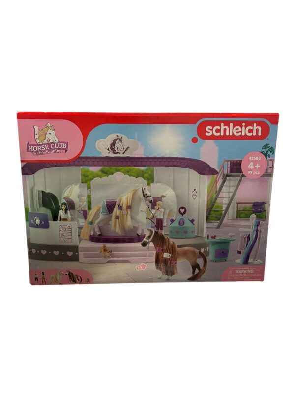 Écurie salon beauté Schleich - 1