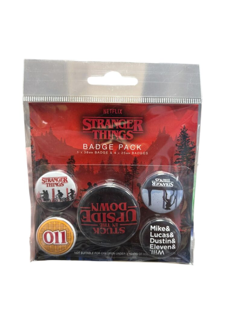 badge pack stranger things - 1