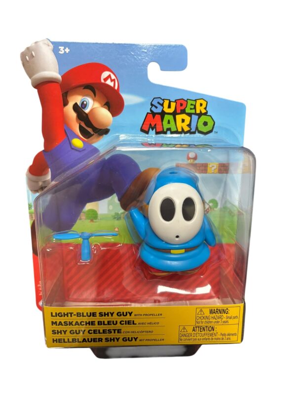 figurine maskache bleu ciel - 1