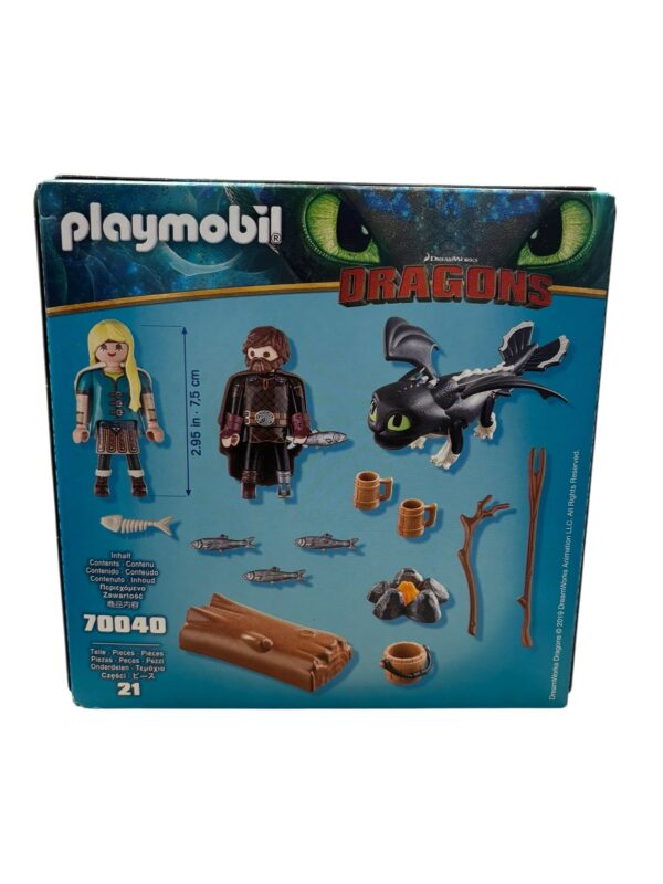 Playmobil Dragons Harold Astrid - 2