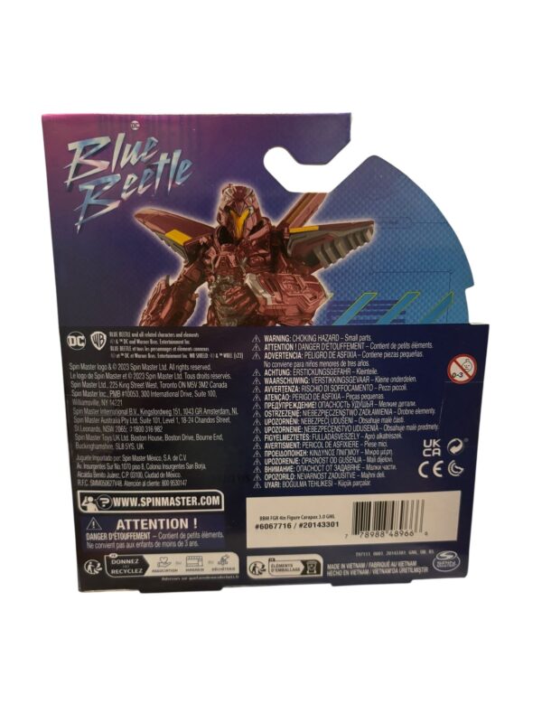 Figurine Blue Beetle Carapax - 2