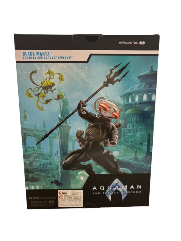 figurine black manta - 2