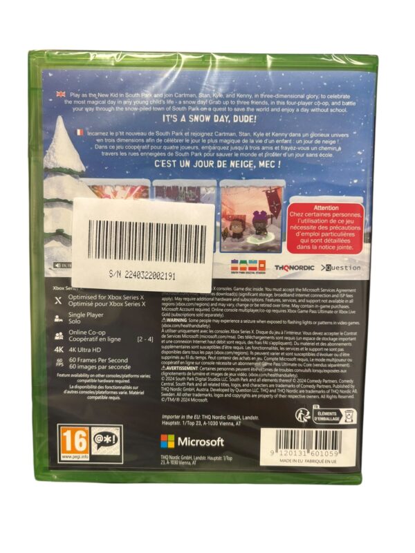 south park snow day - 2