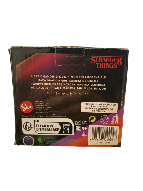 mug thermosensible stranger things - 2