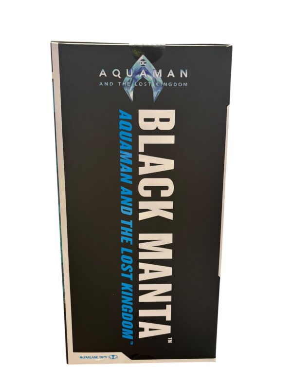 figurine black manta - 3