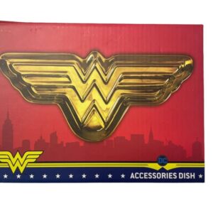 Plat Accessories Dish Dc Comics Wonder Woman Half Moon Bay 1