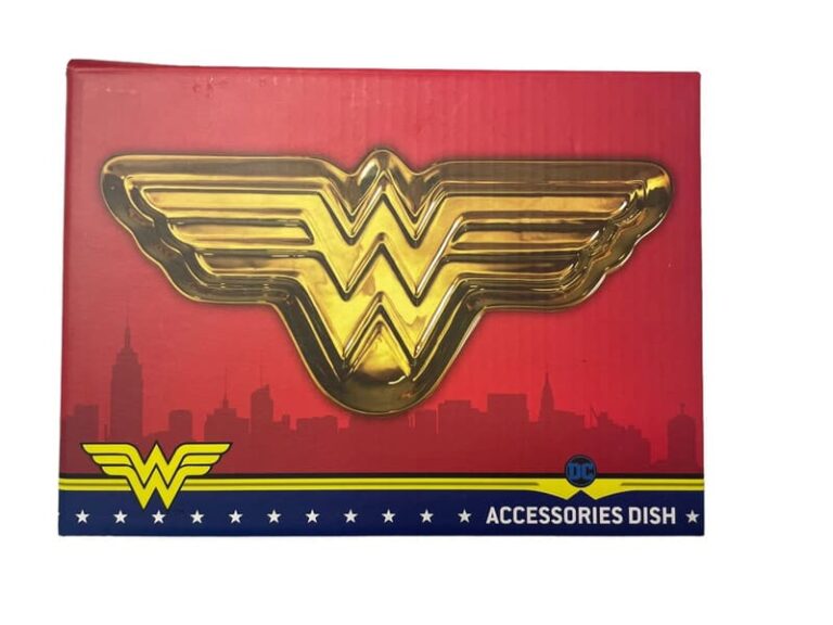 Plat Accessories Dish Dc Comics Wonder Woman Half Moon Bay 1