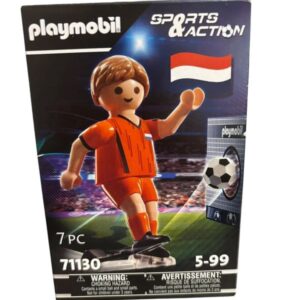 Playmobil 71130 sports et Action joueur de football Néerlandais 1