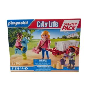 Playmobil City Life 71258 starter Pack nourrice avec enfants 1