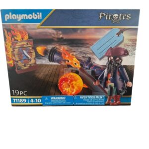 Playmobil Pirates 71189 pirates et canon de feu 19 pièces 1