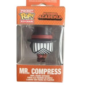 Porte clés figurine Funko Pop My Hero Academia Mr. Compress 1