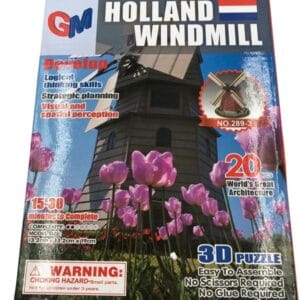 Puzzle 3D Holland Windmill 1 Photoroom