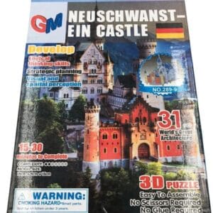 Puzzle 3D Neuschwanstein Castle 1 Photoroom