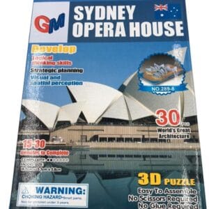 Puzzle 3D Sydney Opéra House 1 Photoroom