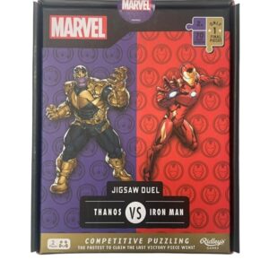 Puzzle Marvel Jigsaw duel Thanos Vs Iron Man 2 x 70 pièces Ridley’s Games 1