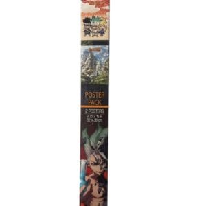Set de deux posters Dr.Stone 52 x 38 cm Aby Style 1