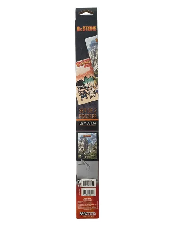 Set de deux posters Dr.Stone 52 x 38 cm Aby Style 2