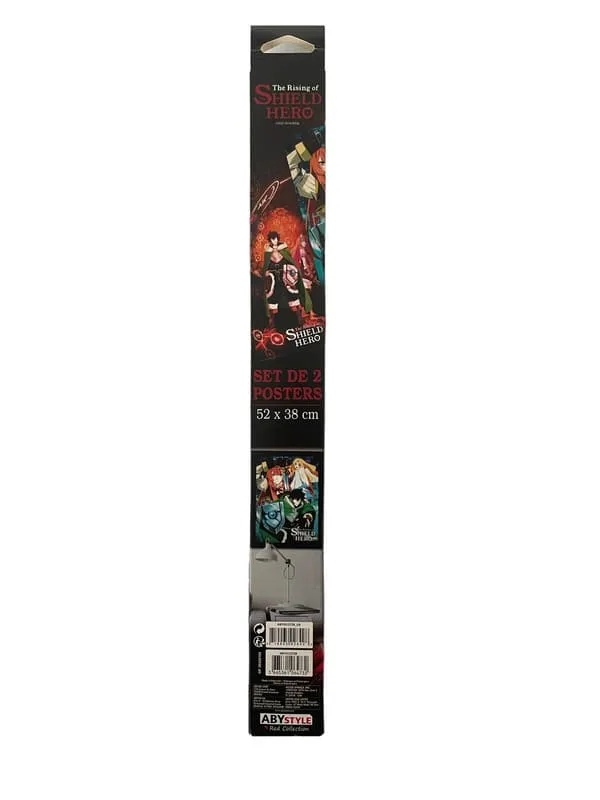 Set de deux posters The Rising Of The Shield Hero 52 x 38 cm Aby Style 2