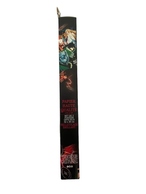 Set de deux posters The Rising Of The Shield Hero 52 x 38 cm Aby Style 3