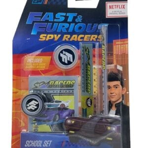 Set fourniture scolaire : Papeterie Fast And Furious Spy racers 1 Photoroom