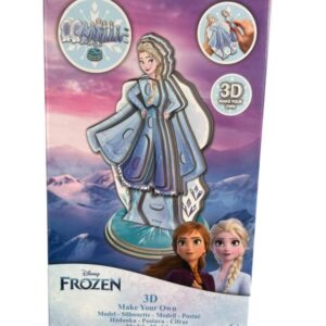 Silhouette 3D Disney Frozen : La reine des neiges Elsa 1