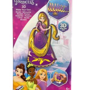 Silhouette 3D Disney Princess Raiponce 1