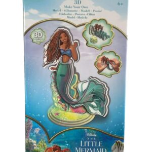 Silhouette 3D Disney The Little Mermaid 1