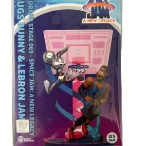 Space Jam A New Legacy Diorama stage 069 Bugs Bunny & Le Bron James Beast Kingdom 1