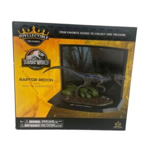 Statuette Toyllectible Jurassic World Treasure Velociraptor Blue Raptor Recon 1