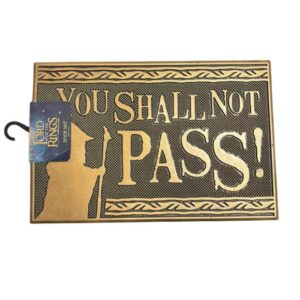 Tapis : Paillasson The Lord Of The Rings : Le seigneur des anneaux Door Map 1
