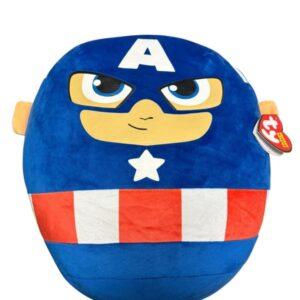 The Squishy Beanies collection Marvel Captain America 35 x 30 cm Ty 1