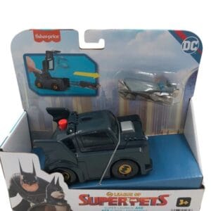 Véhicule + figurine Fisher Price DC League Of superpets 1